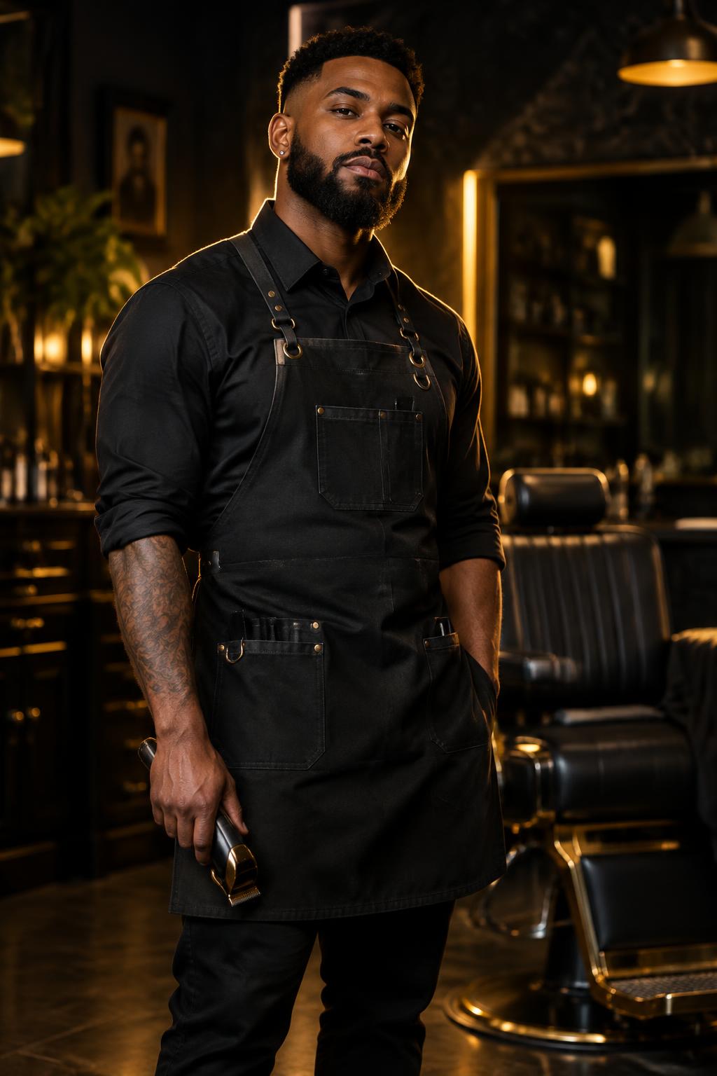 Marlan Gains, licensed professional barber and owner of Cuttin Up Barbershop Holdings Inc.